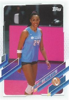 2021 Topps On-Demand Set #2 - Athletes Unlimited Volleyball #4 Aury Cruz Front